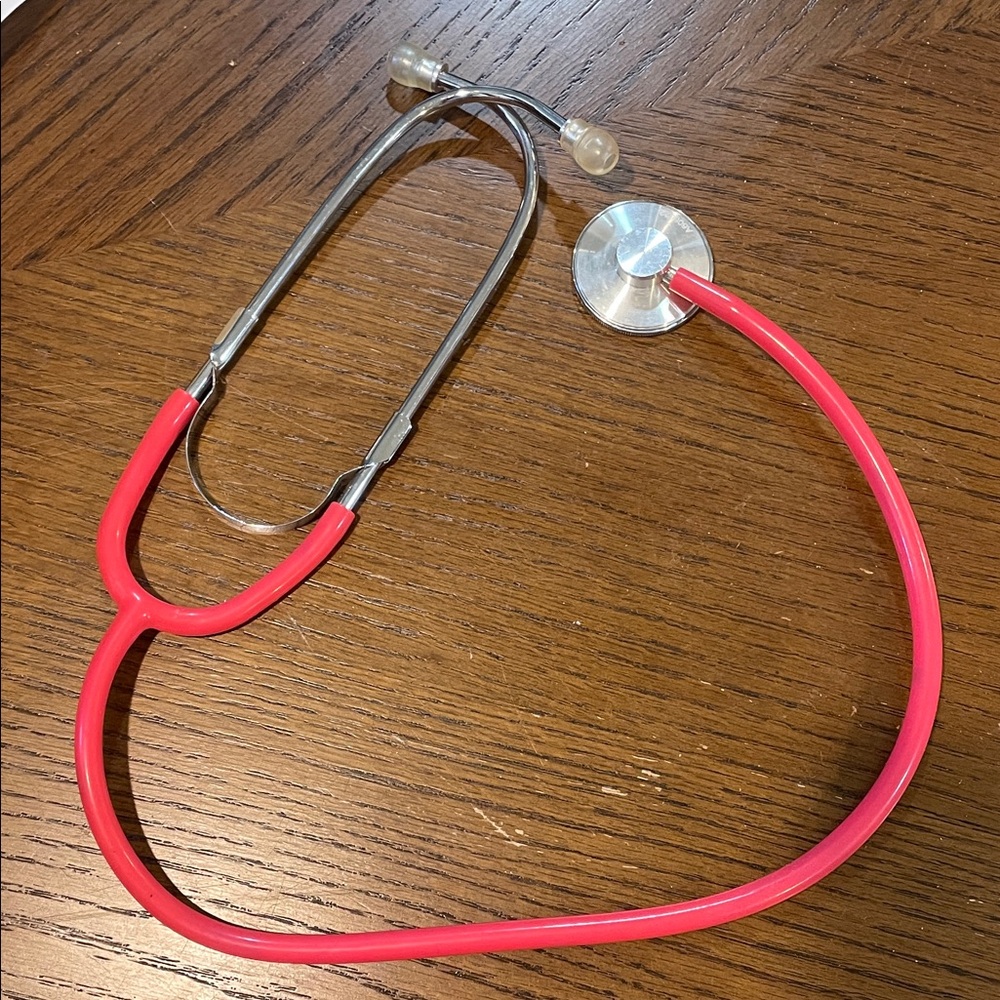 Kids Pink Stethoscope Toy